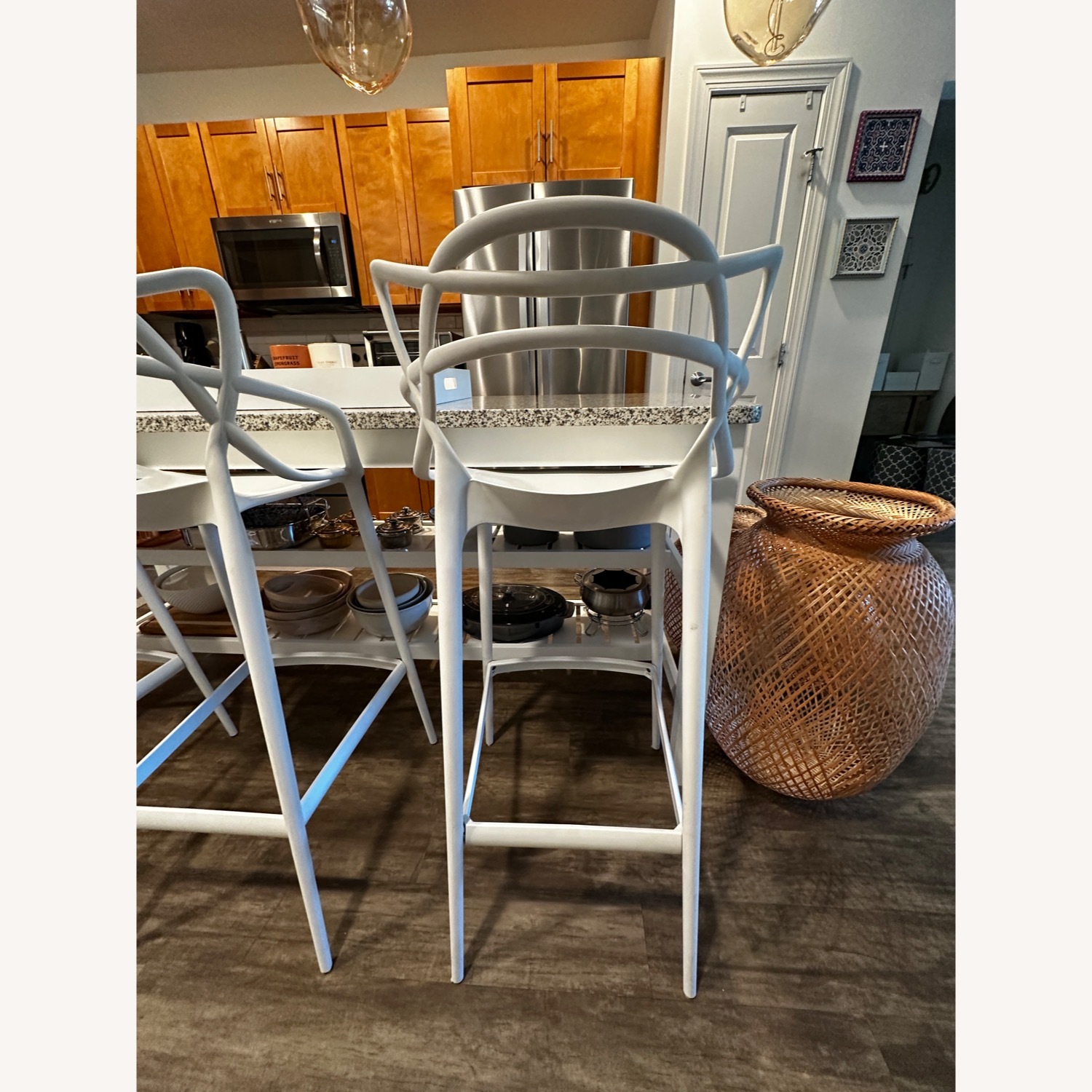 Entangled Bar Stools - White - image-8