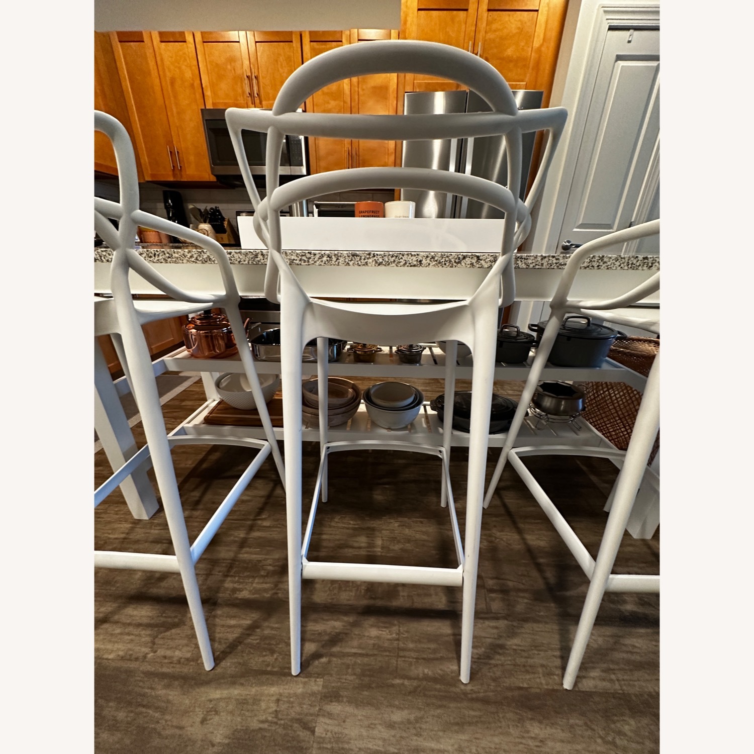 Entangled Bar Stools - White - image-9