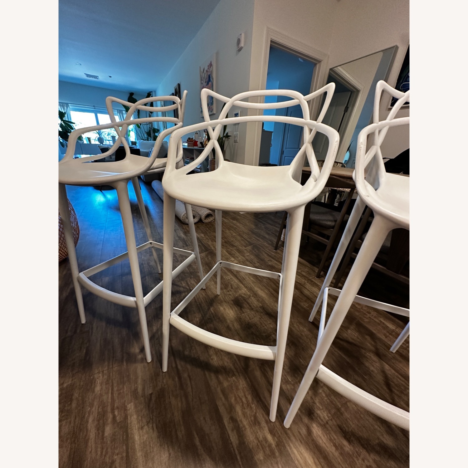 Entangled Bar Stools - White - image-5