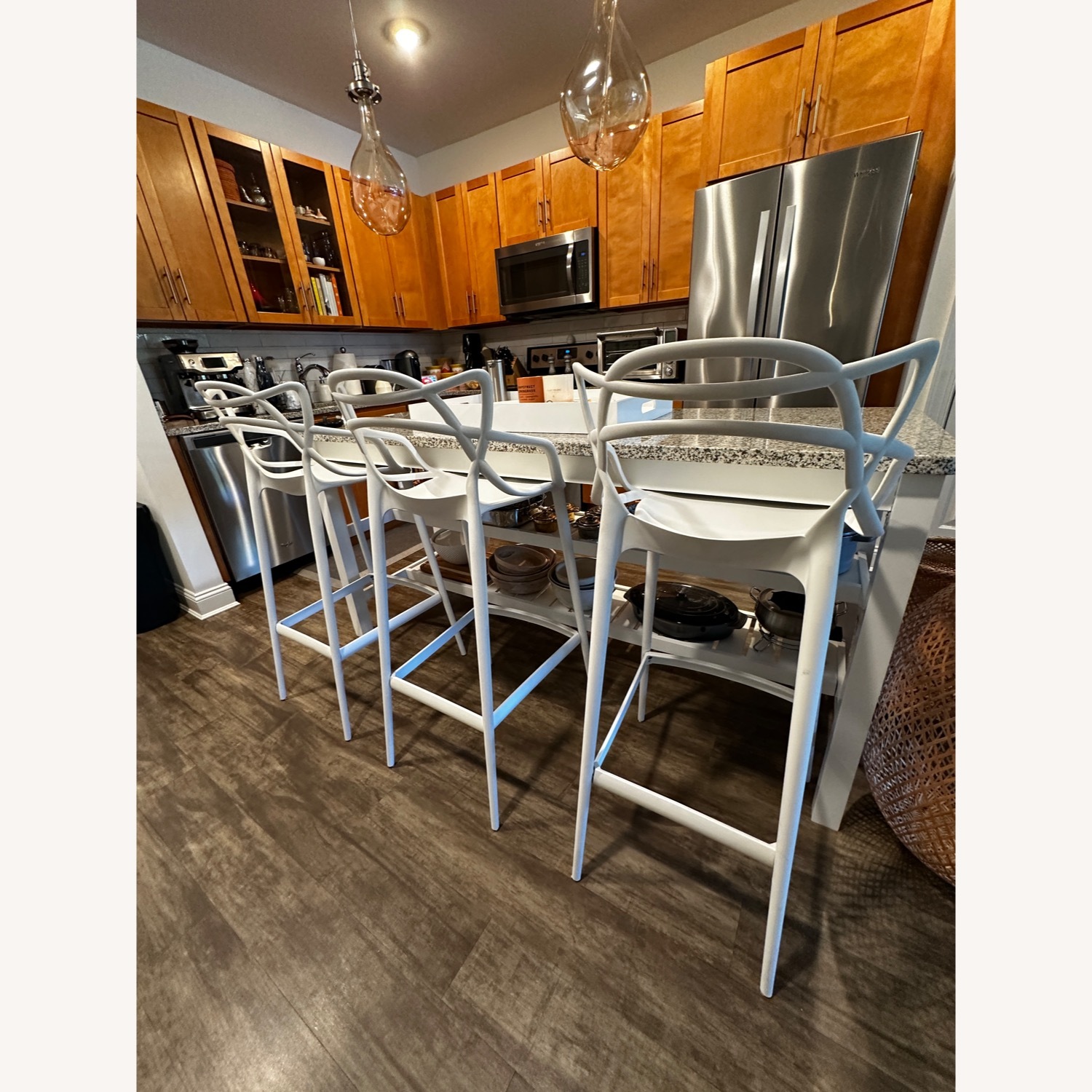 Entangled Bar Stools - White - image-3