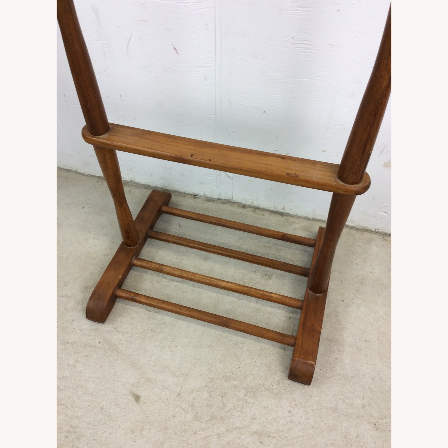 MCM Wood Gentleman's Valet with Accessory Dish - image-21