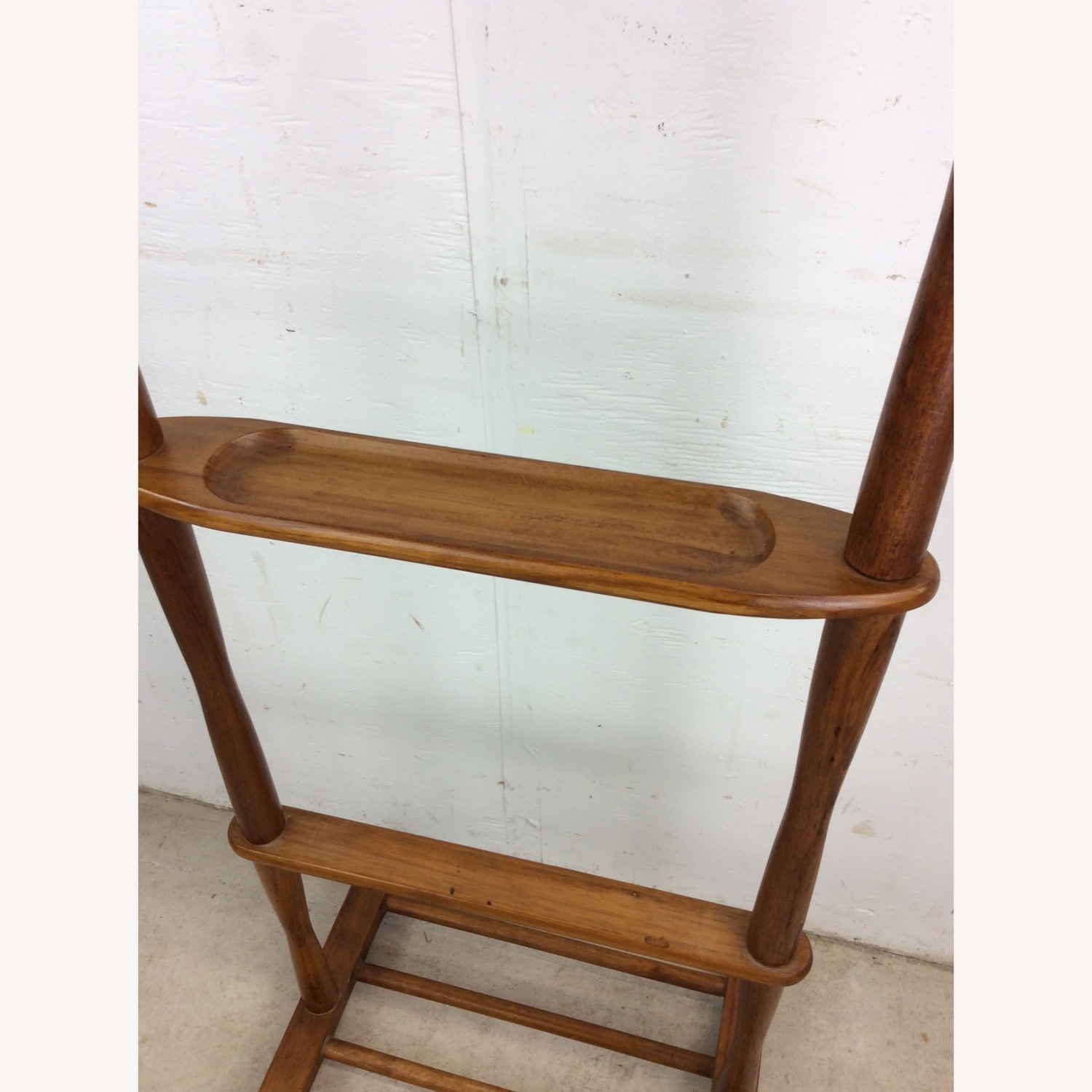 MCM Wood Gentleman's Valet with Accessory Dish - image-20