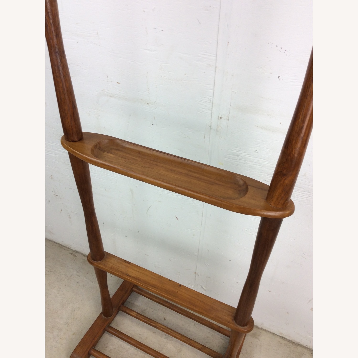 MCM Wood Gentleman's Valet with Accessory Dish - image-10