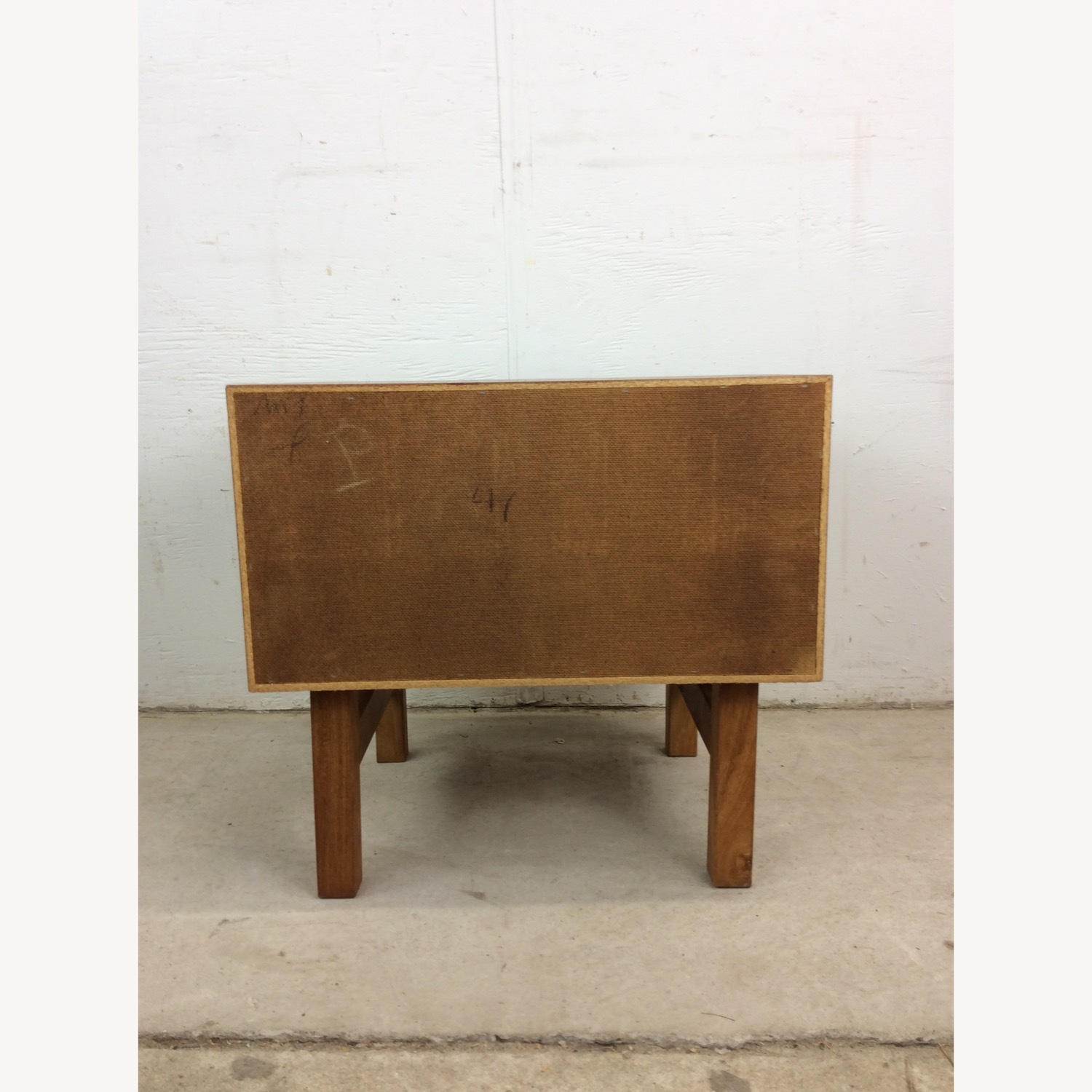 Danish Modern Teak 2 Drawer Nightstand  - image-12