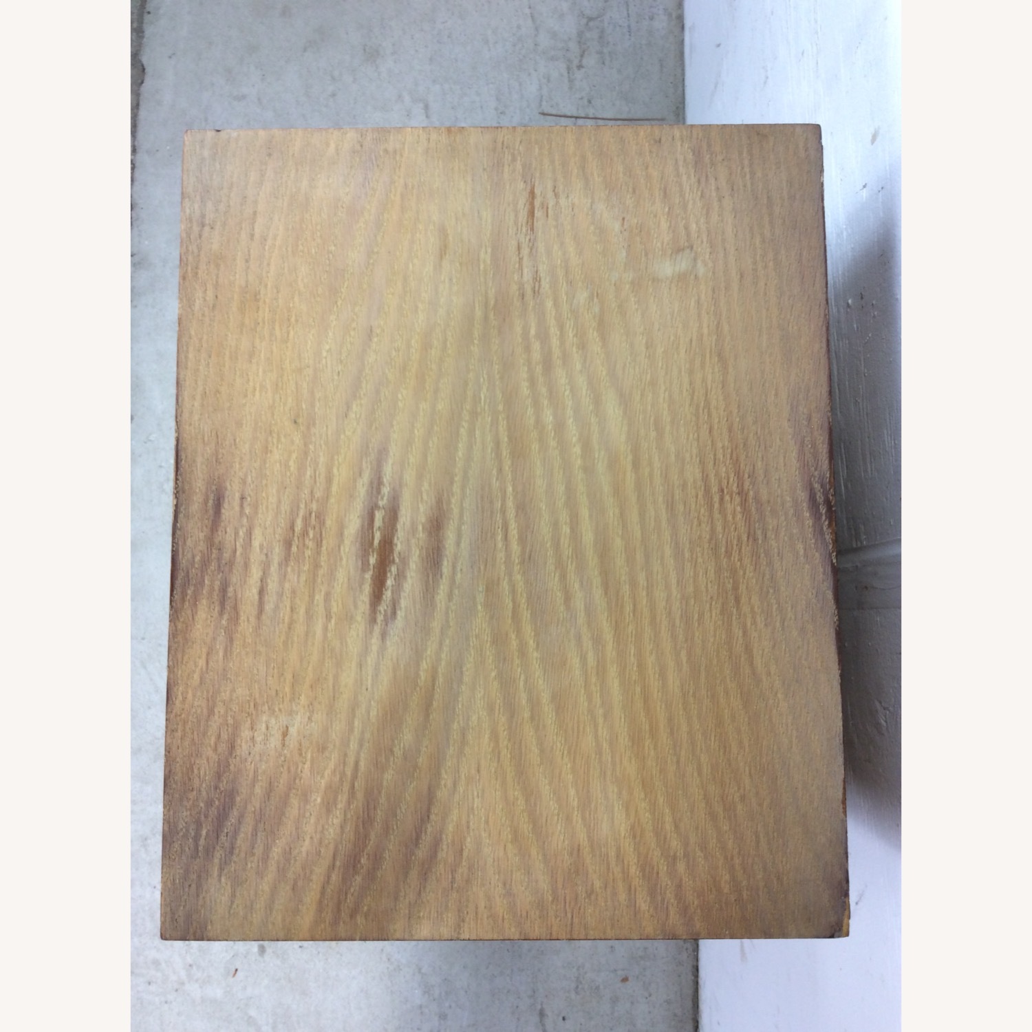 MCM Blonde Nightstand with Drawer & Cabinet - image-21