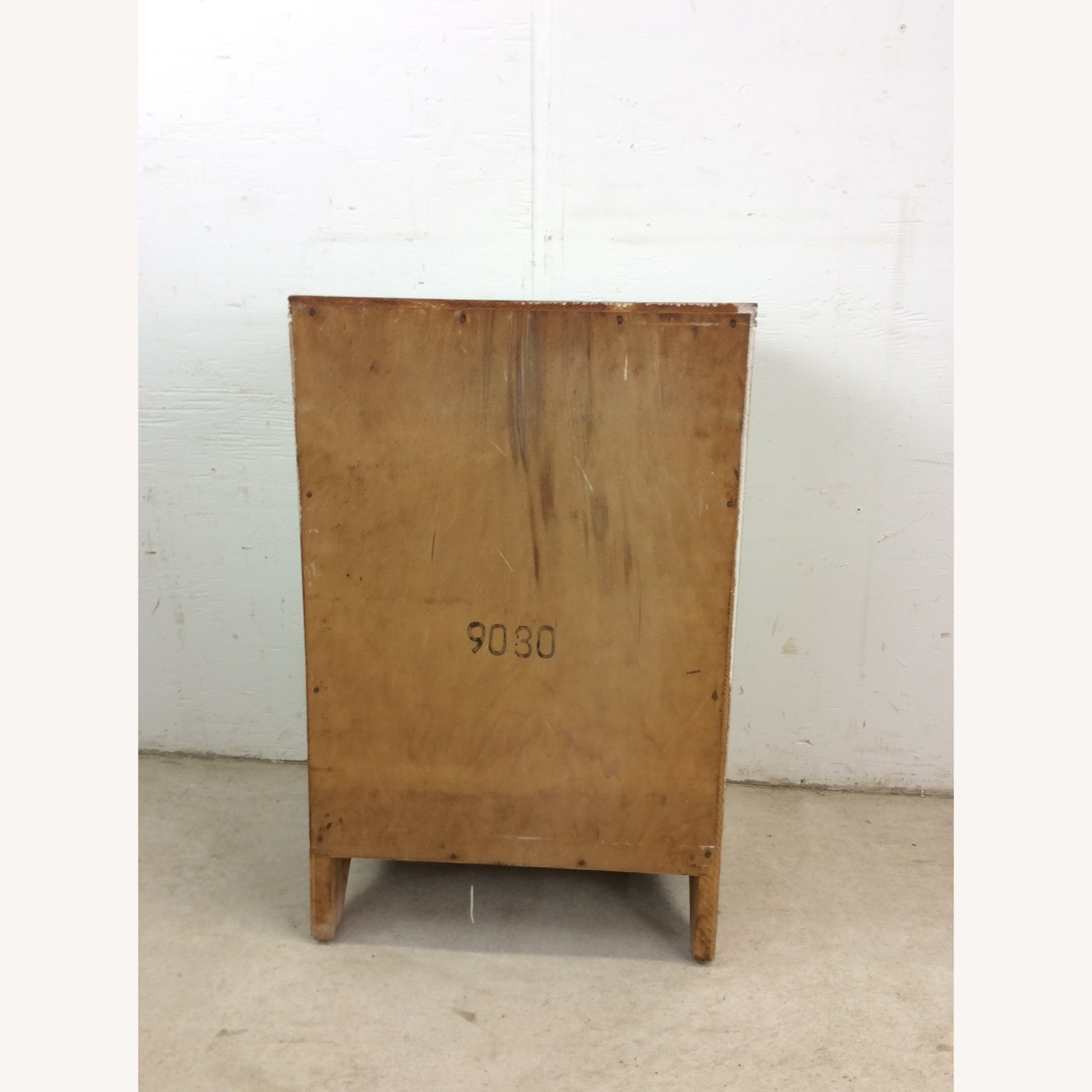 MCM Blonde Nightstand with Drawer & Cabinet - image-12