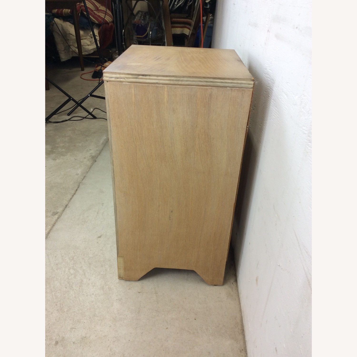 MCM Blonde Nightstand with Drawer & Cabinet - image-19