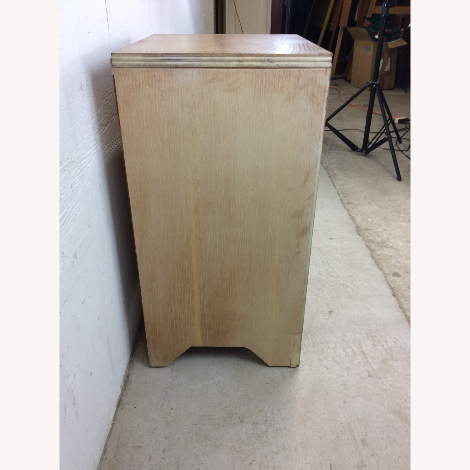 MCM Blonde Nightstand with Drawer & Cabinet - image-22