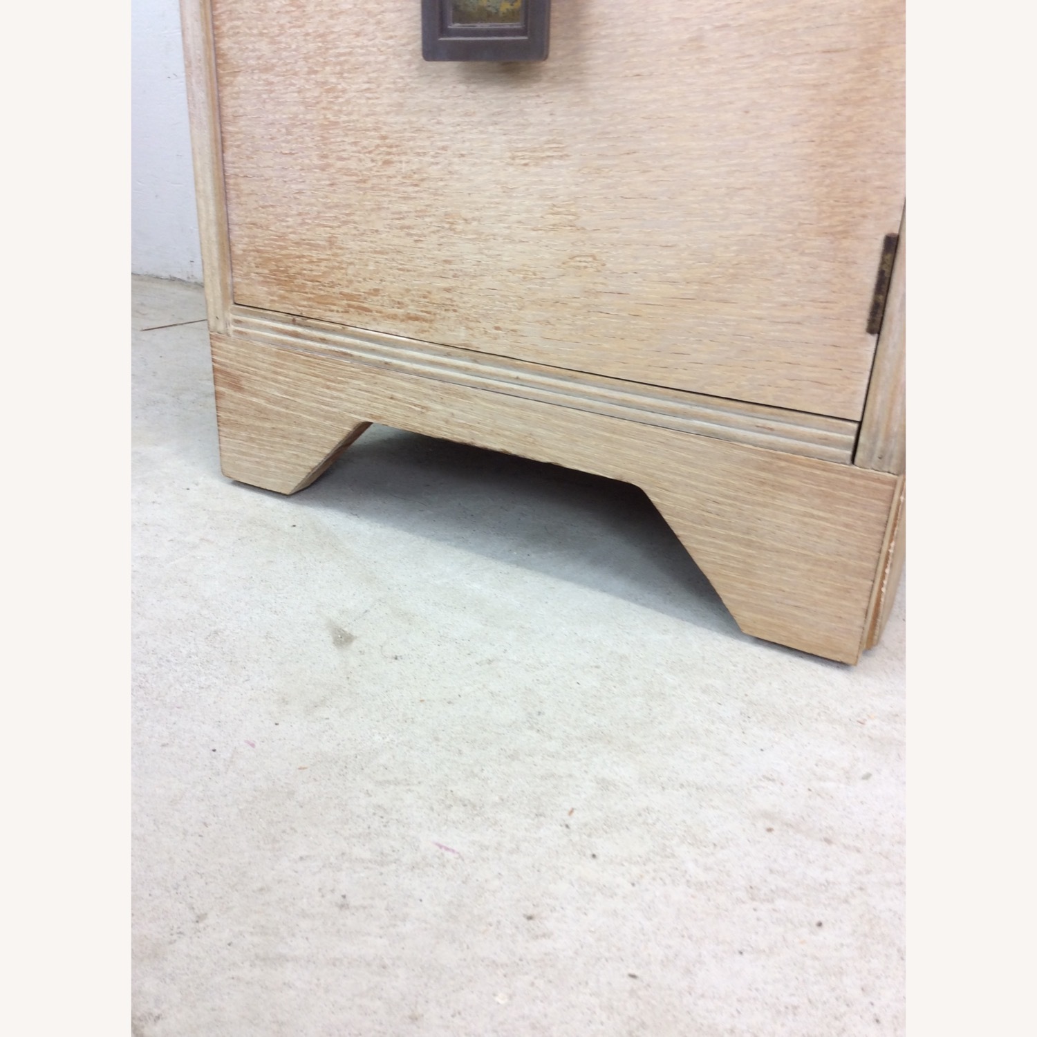 MCM Blonde Nightstand with Drawer & Cabinet - image-9
