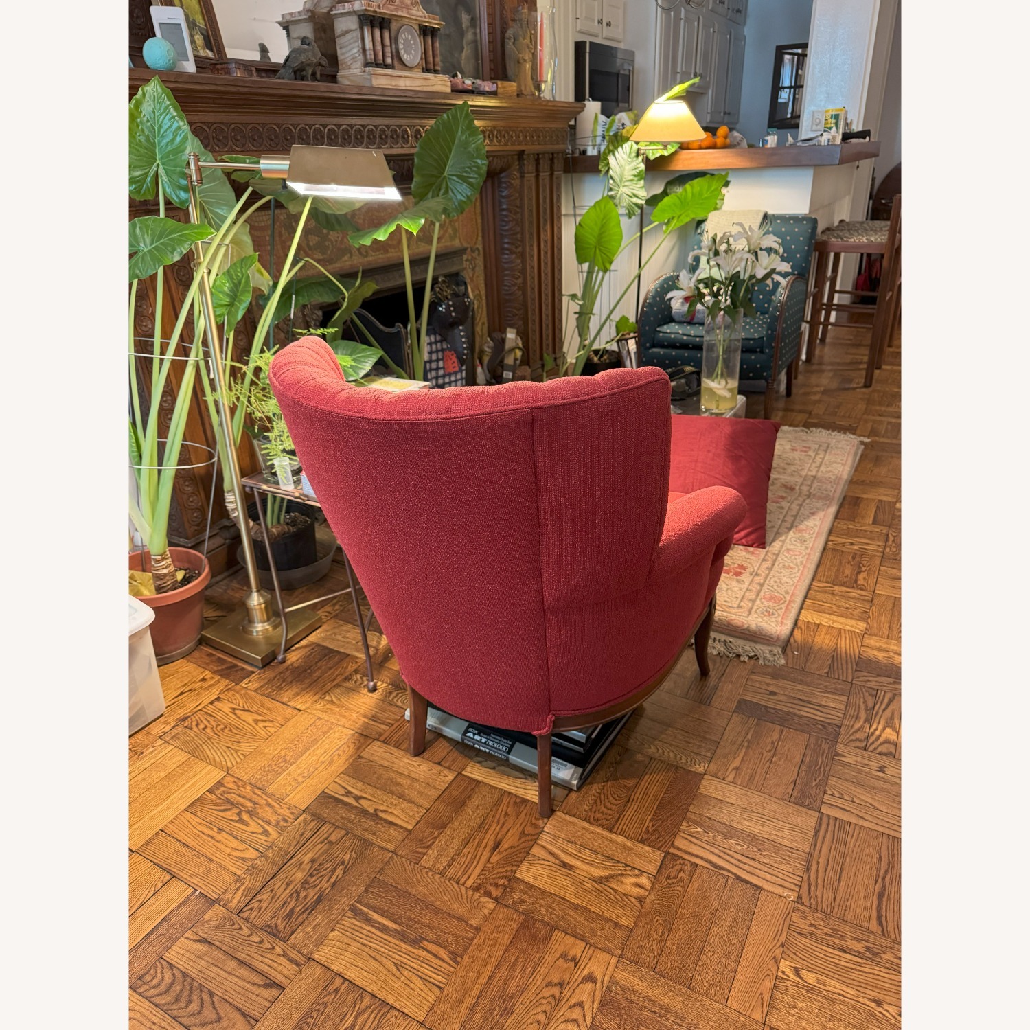 Poppy Red Armchair - image-1