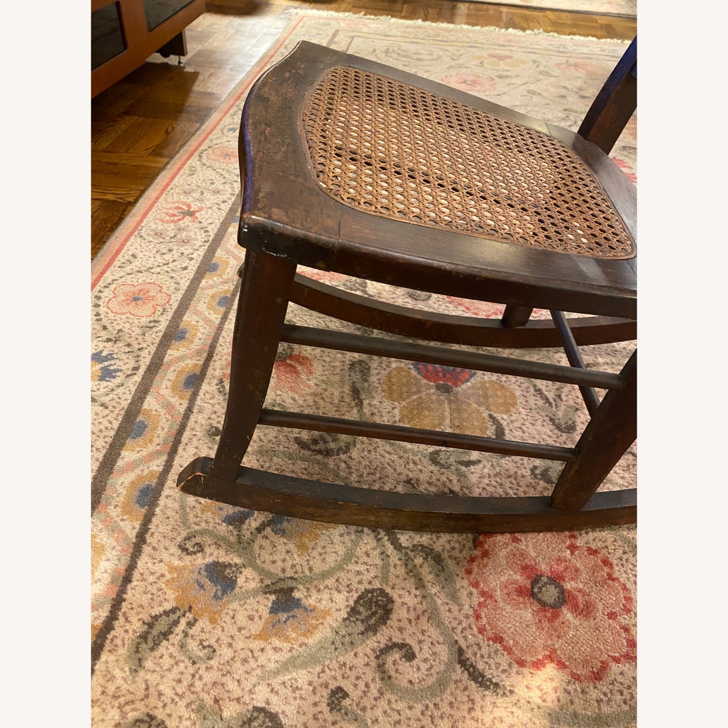 Rocking Chair with Cane Seat - image-4