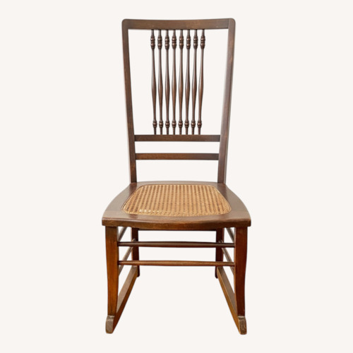 Used Rocking Chair with Cane Seat for sale on AptDeco