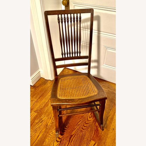 Used Rocking Chair with Cane Seat for sale on AptDeco