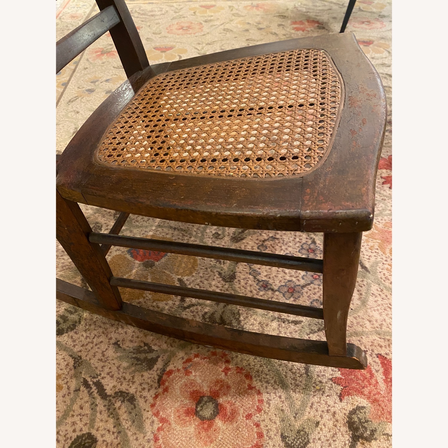 Rocking Chair with Cane Seat - image-2
