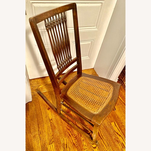 Used Rocking Chair with Cane Seat for sale on AptDeco