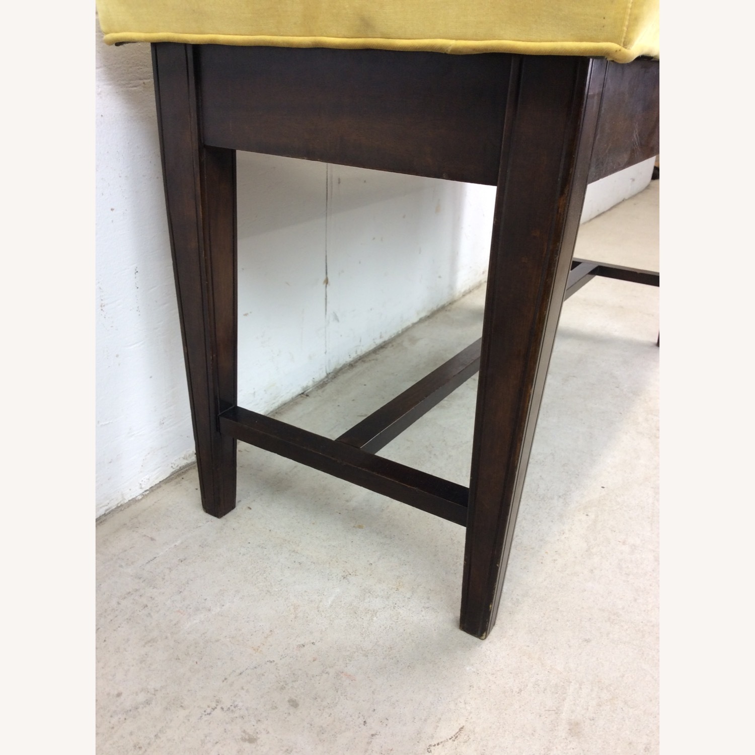 Mid Century Upholstered Piano Bench with Storage - image-22
