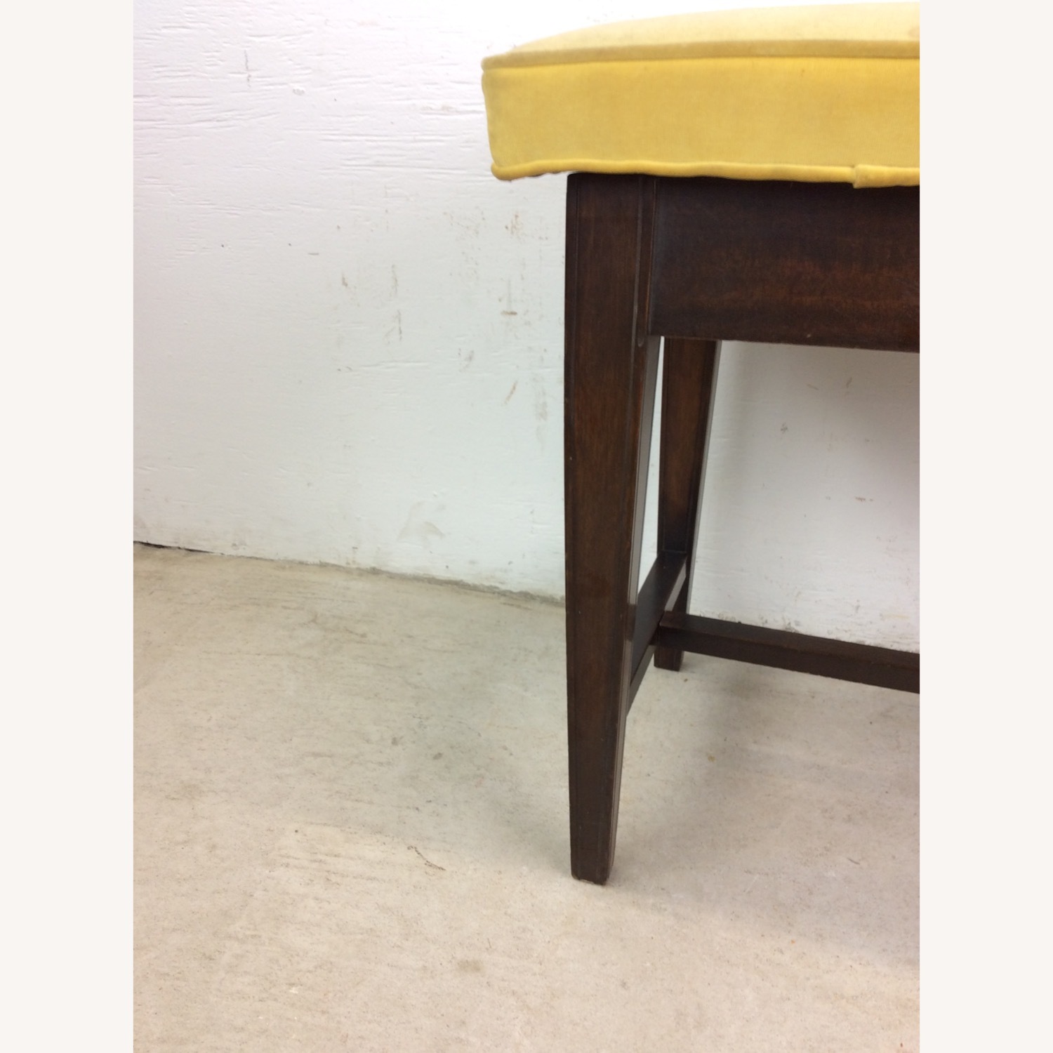 Mid Century Upholstered Piano Bench with Storage - image-20