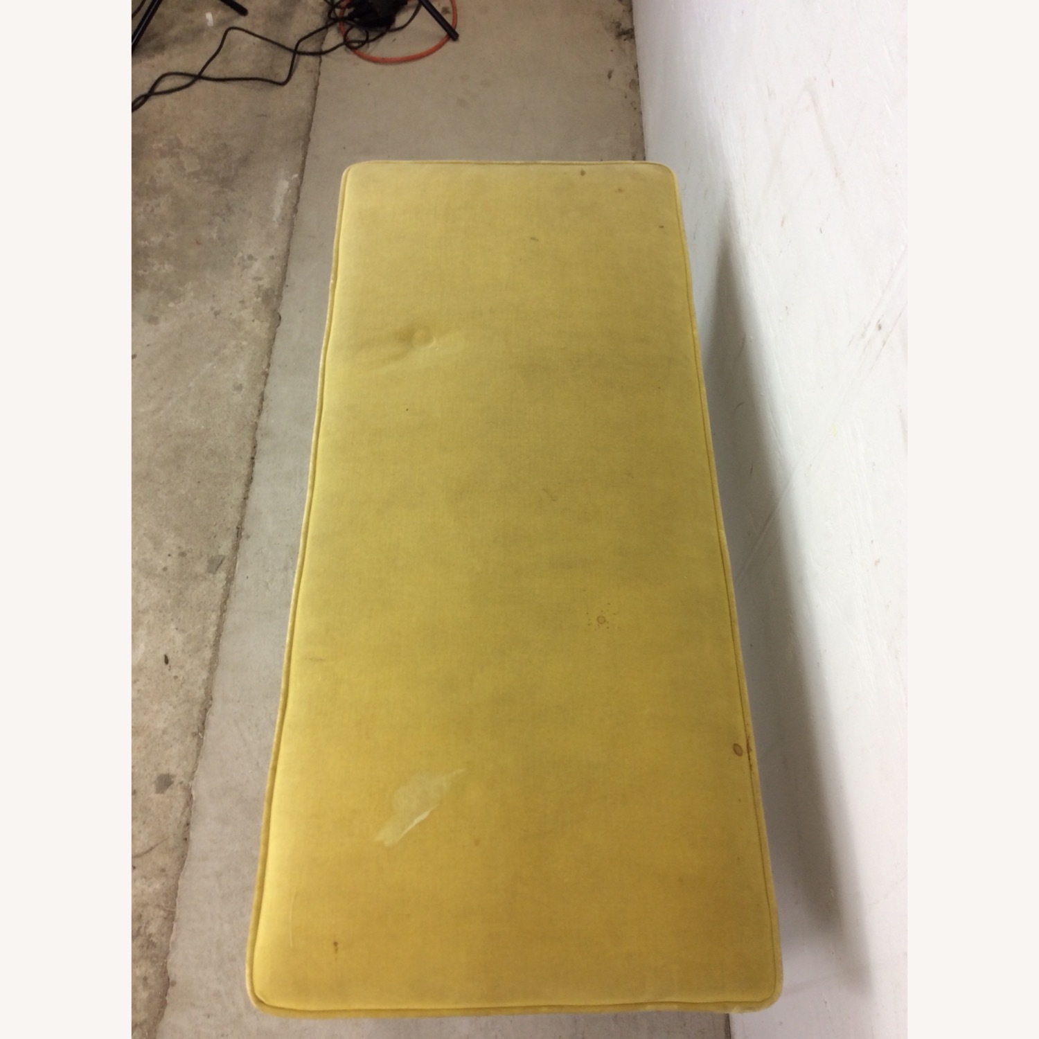 Mid Century Upholstered Piano Bench with Storage - image-11