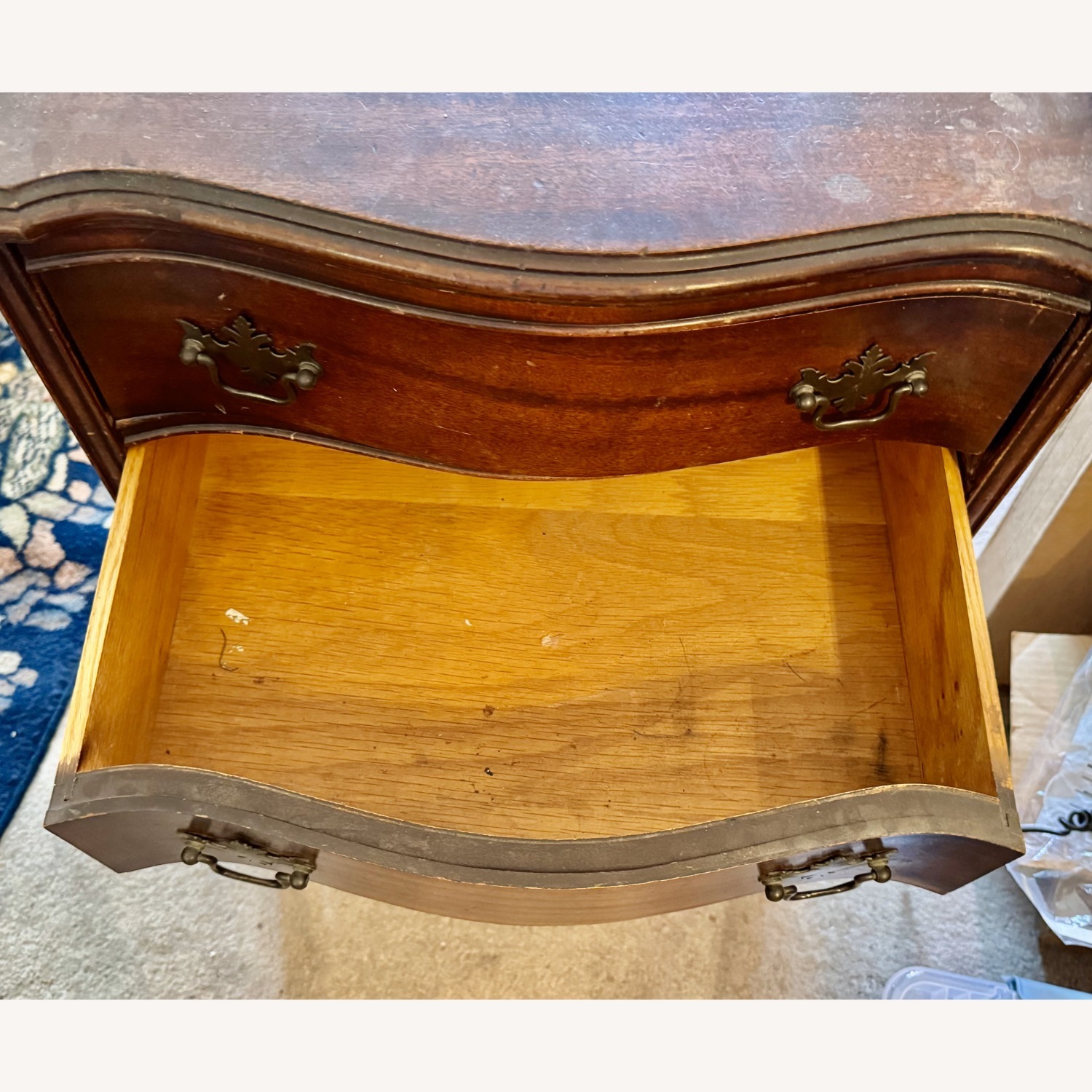 Brown Wood End Table - image-6