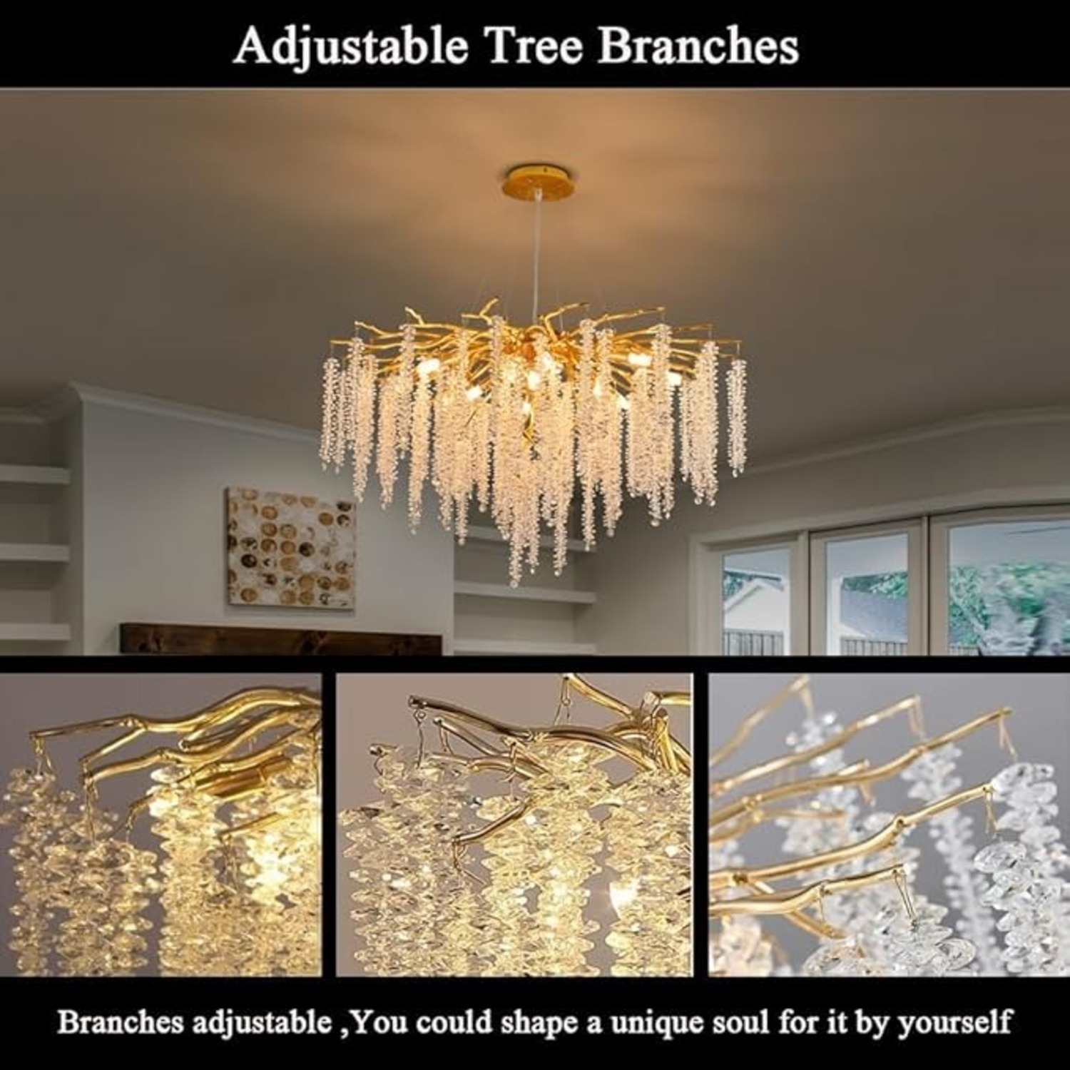 Crystal Chandelier - image-4