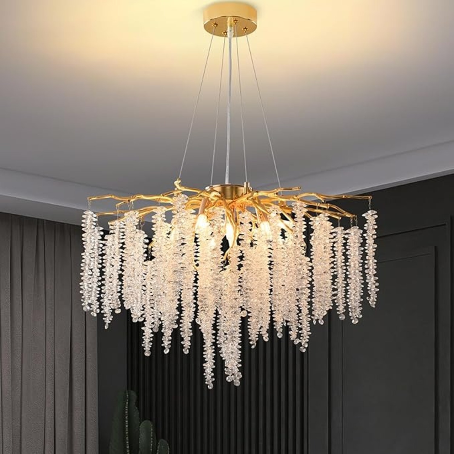 Crystal Chandelier - image-1