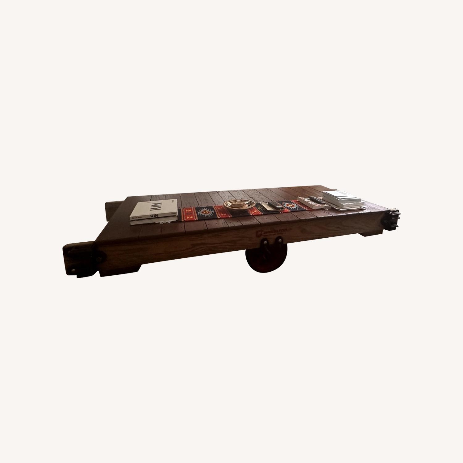 Mid-Century Modern Hamilton Railroad Coffee Table - image-0