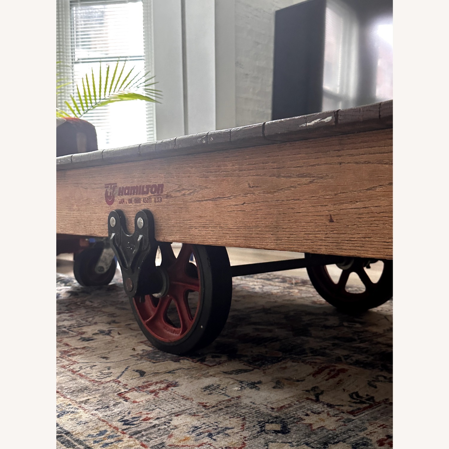 Mid-Century Modern Hamilton Railroad Coffee Table - image-3
