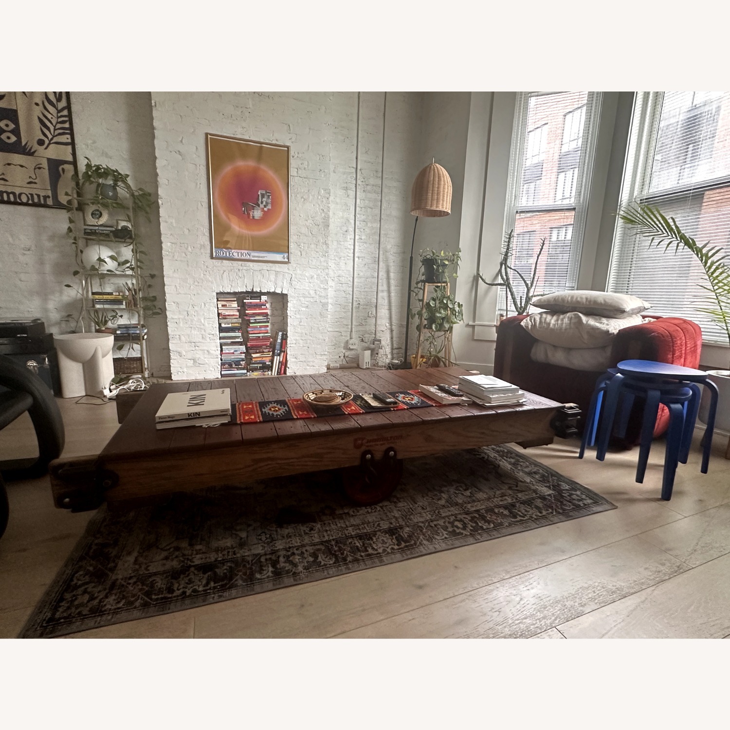 Mid-Century Modern Hamilton Railroad Coffee Table - image-2