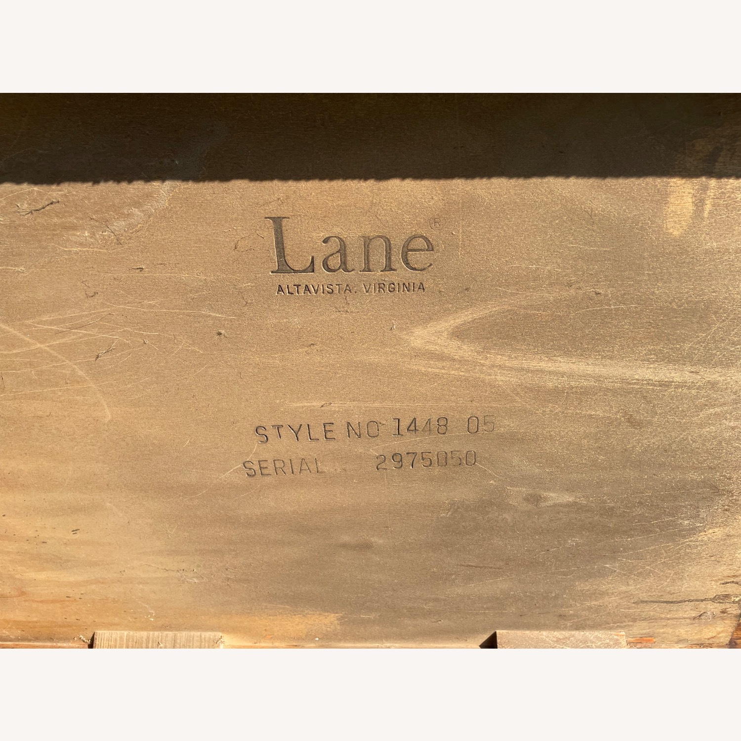 Vintage Lane MCM Brutalist Table - image-8