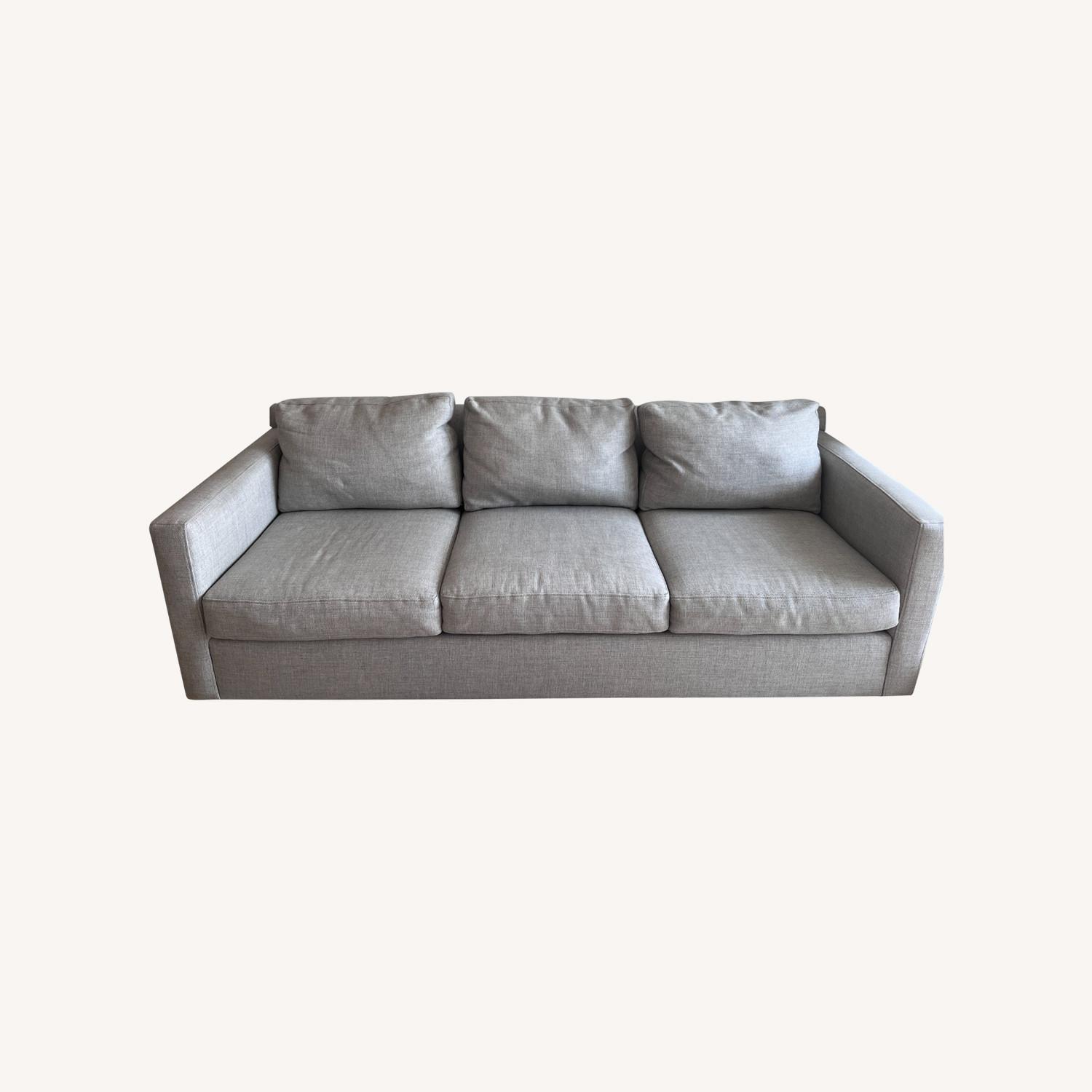 Crate & Barrel Barrett Three Seater 91" Sofa - image-0