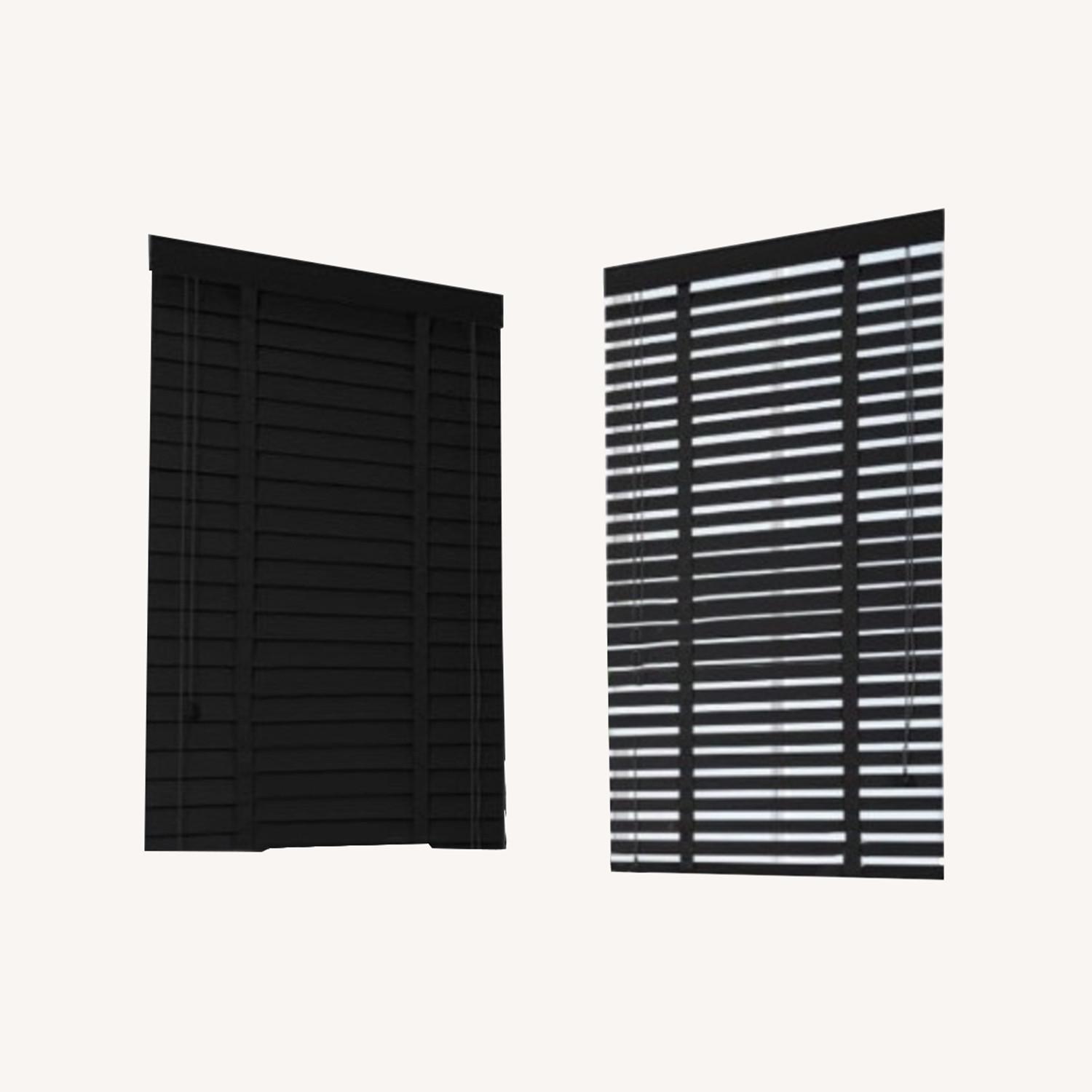 Shades Real Wood Black Stained - image-0