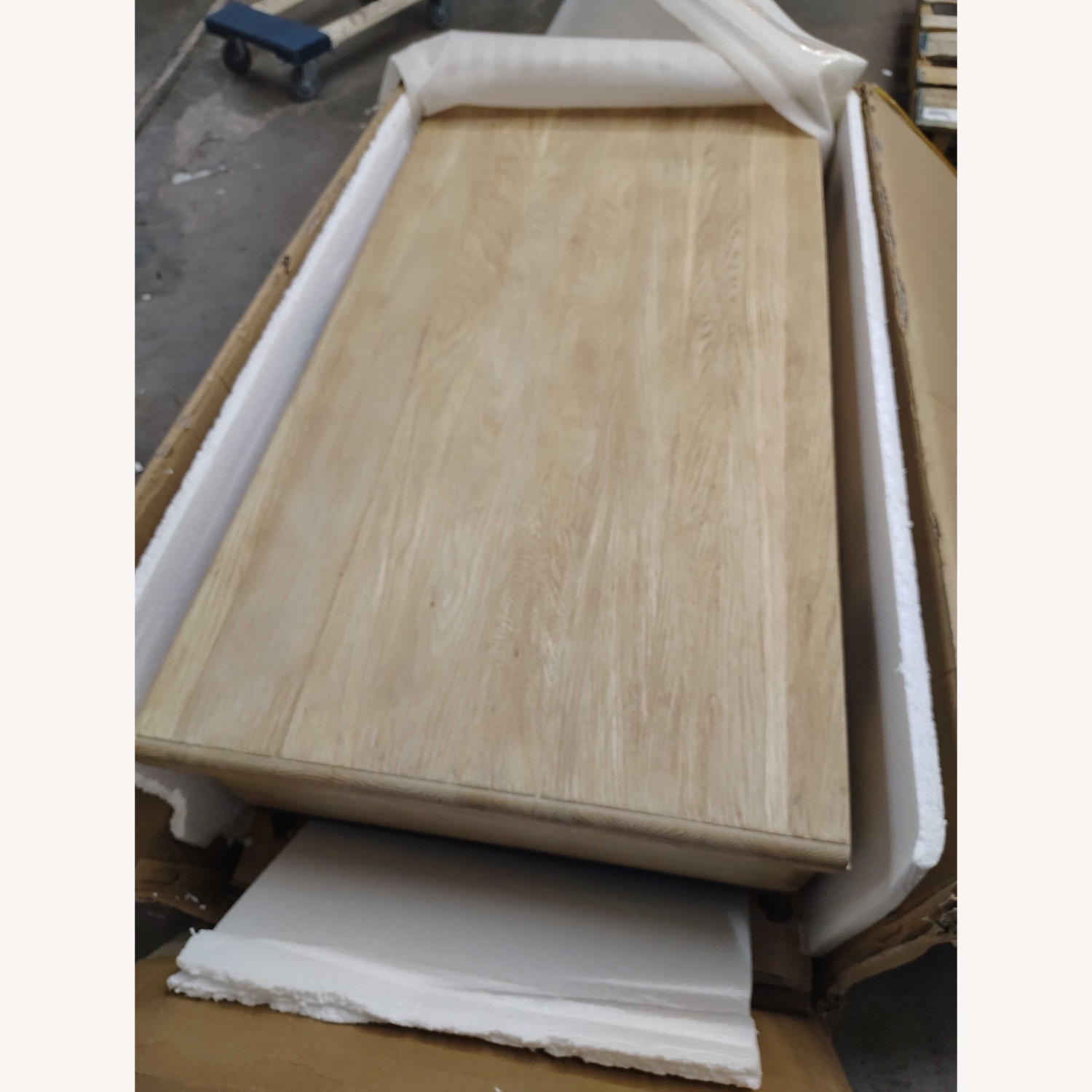 Restoration Hardware 18th Century Oak Trunk 55" - image-1