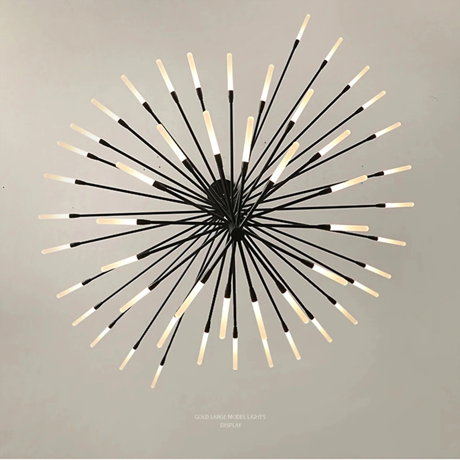 Duplex Firework Shape LED Chandelier, 39.4' - image-4