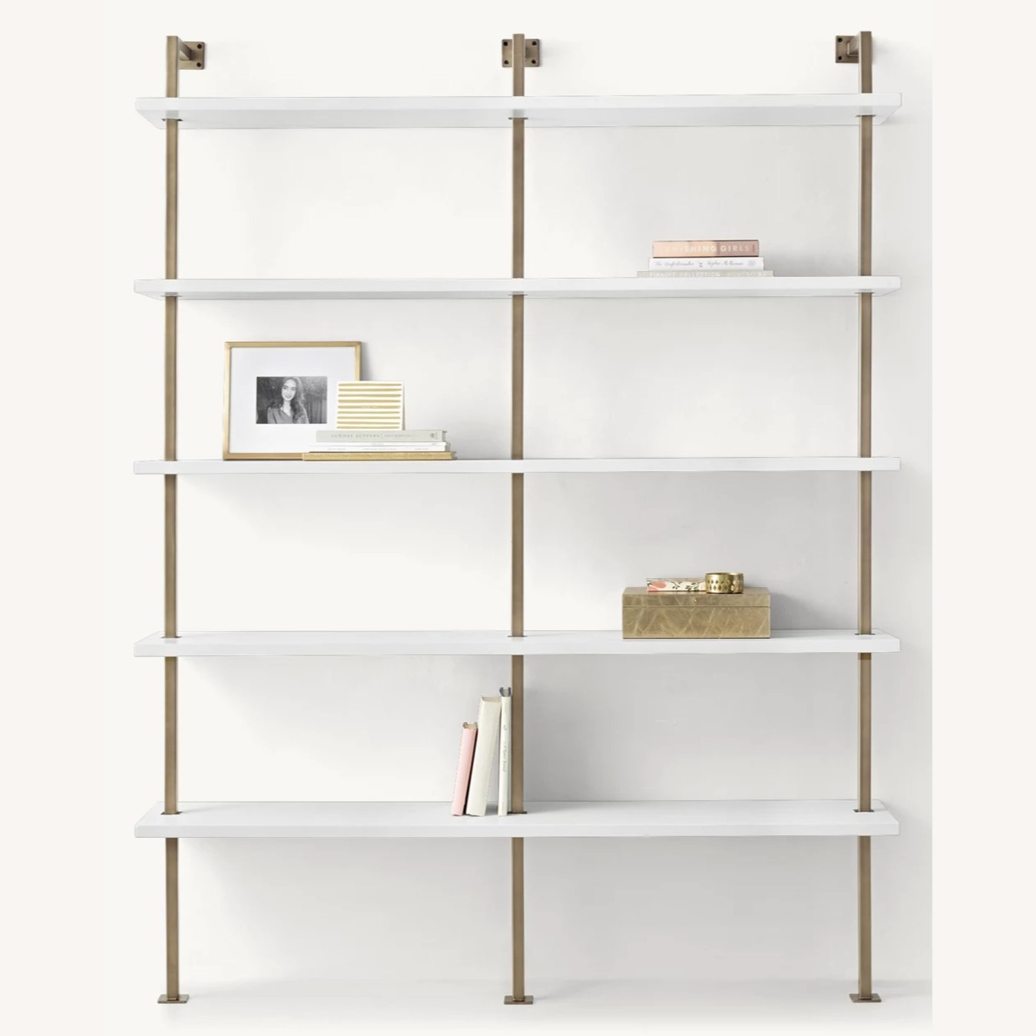 RH Teen Avalon Double Shelving  - image-0