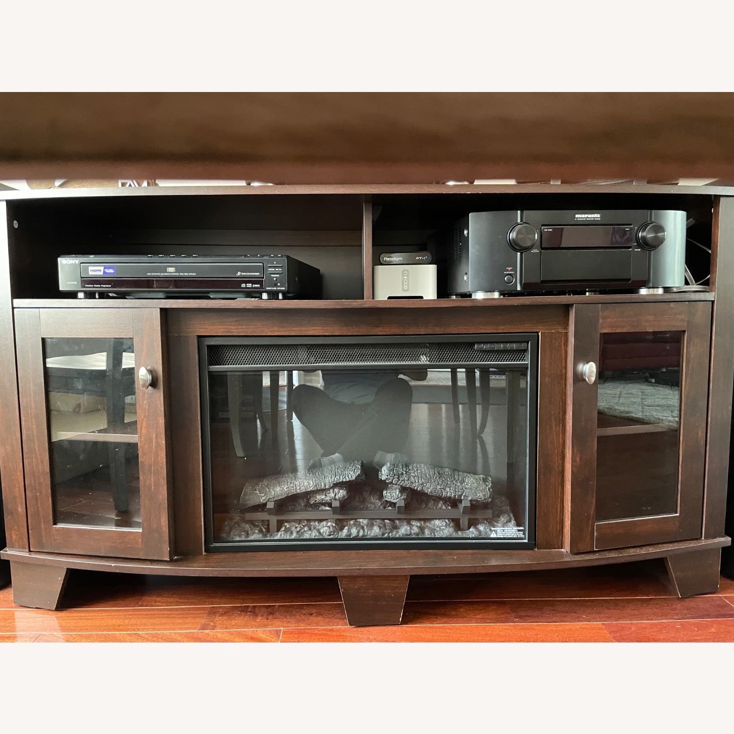 Fireplace Media Console - image-3