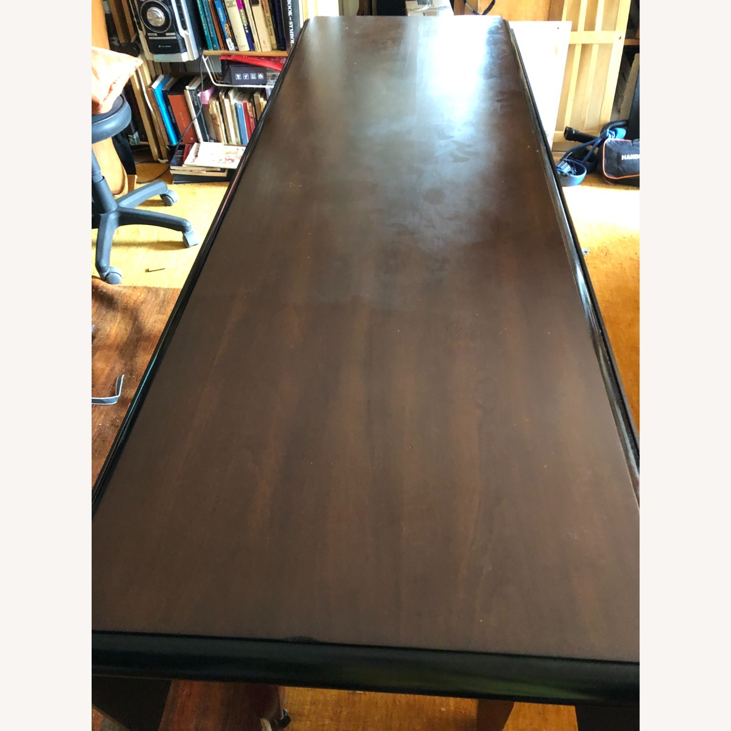 Two-Tone Dining Table with Two Drop Leaves - image-3