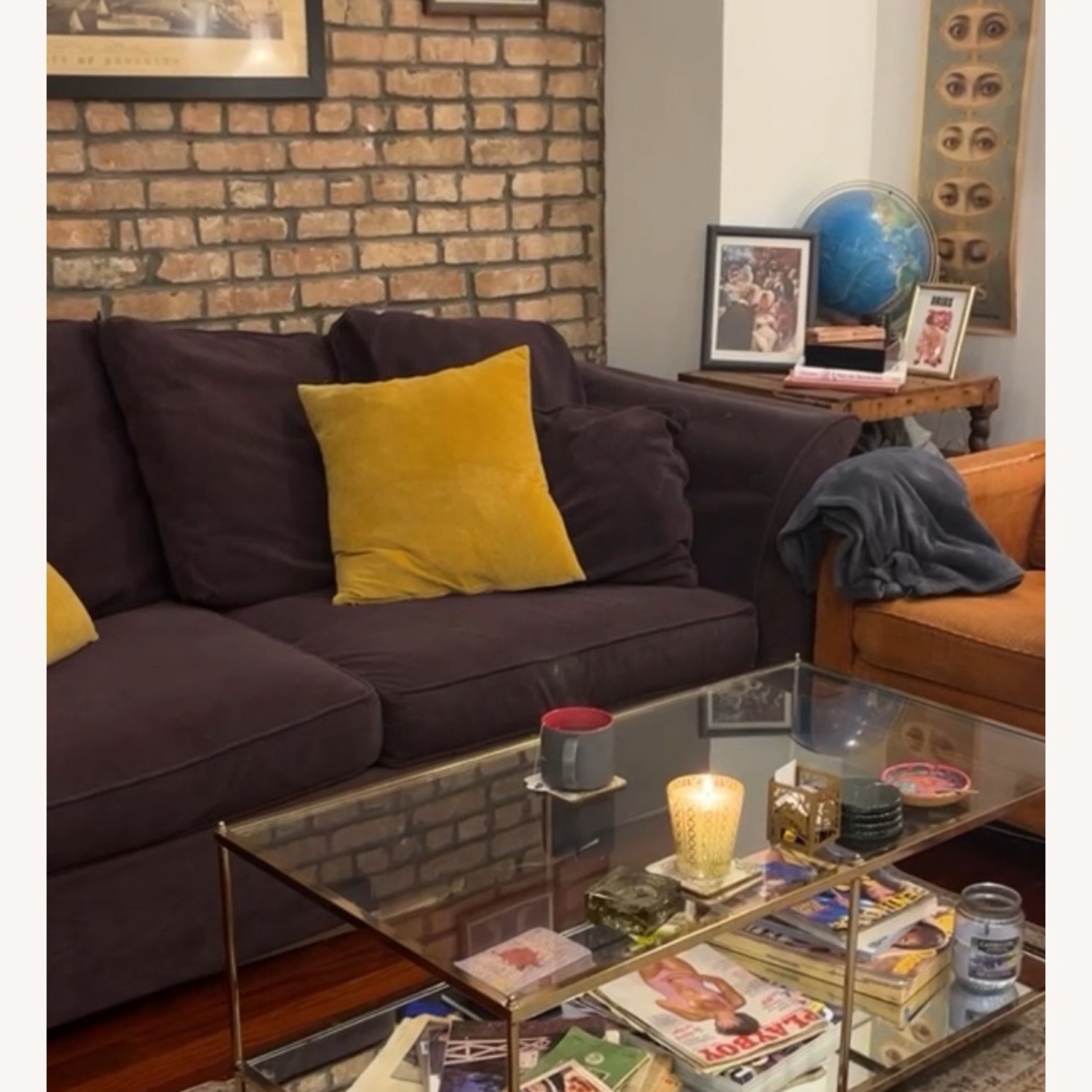 Purple Comfy Couch - image-3