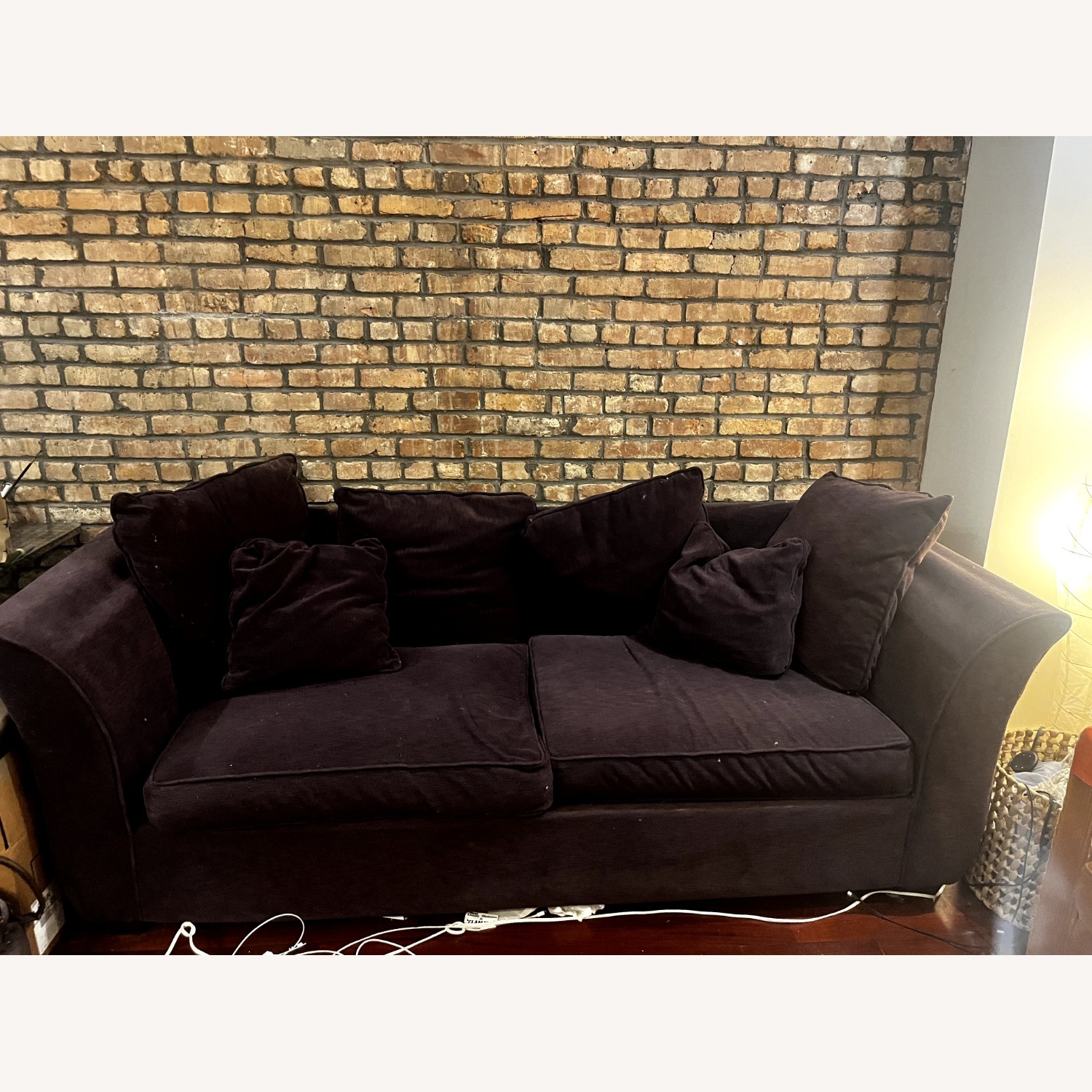 Purple Comfy Couch - image-2