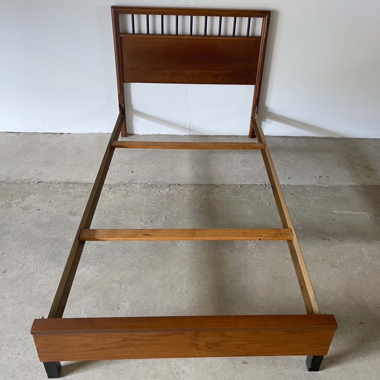 Mid-Century Twin Bed Frame - image-3