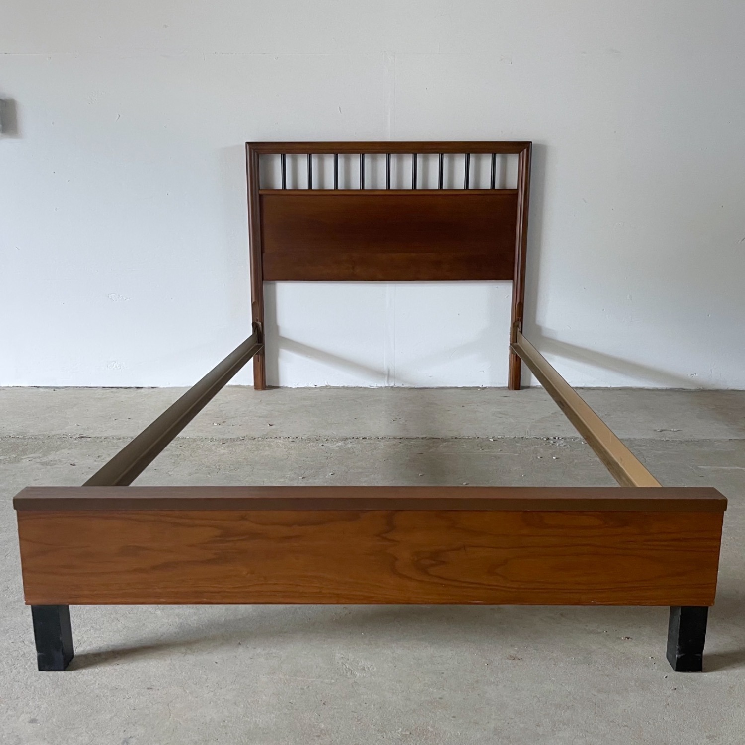 Mid-Century Twin Bed Frame - image-8
