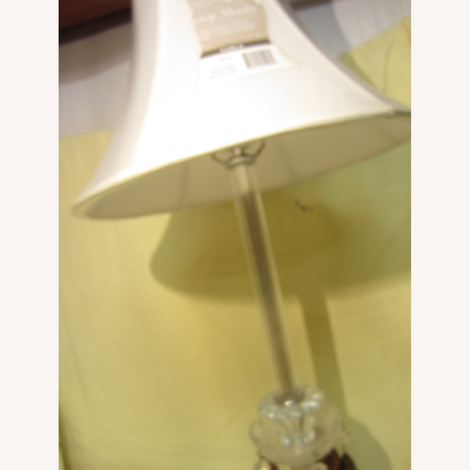50'S HollyWood Regency Crystal Boudior Lamp - image-10