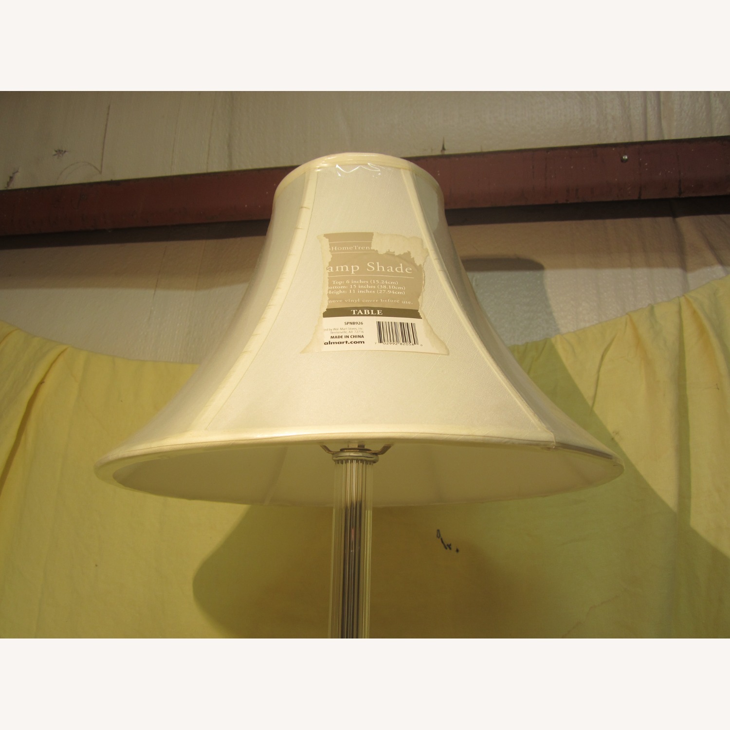 50'S HollyWood Regency Crystal Boudior Lamp - image-11