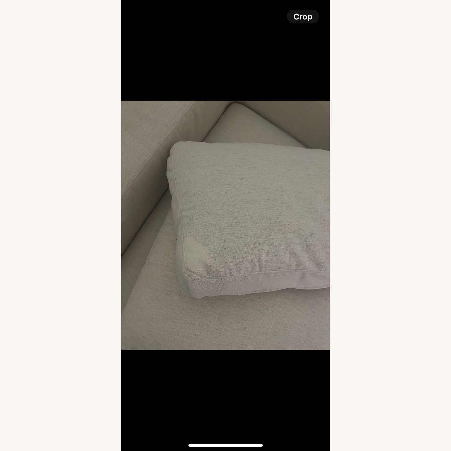 Arhaus-Ashby Neutral 2 Seater with Ottoman - image-4