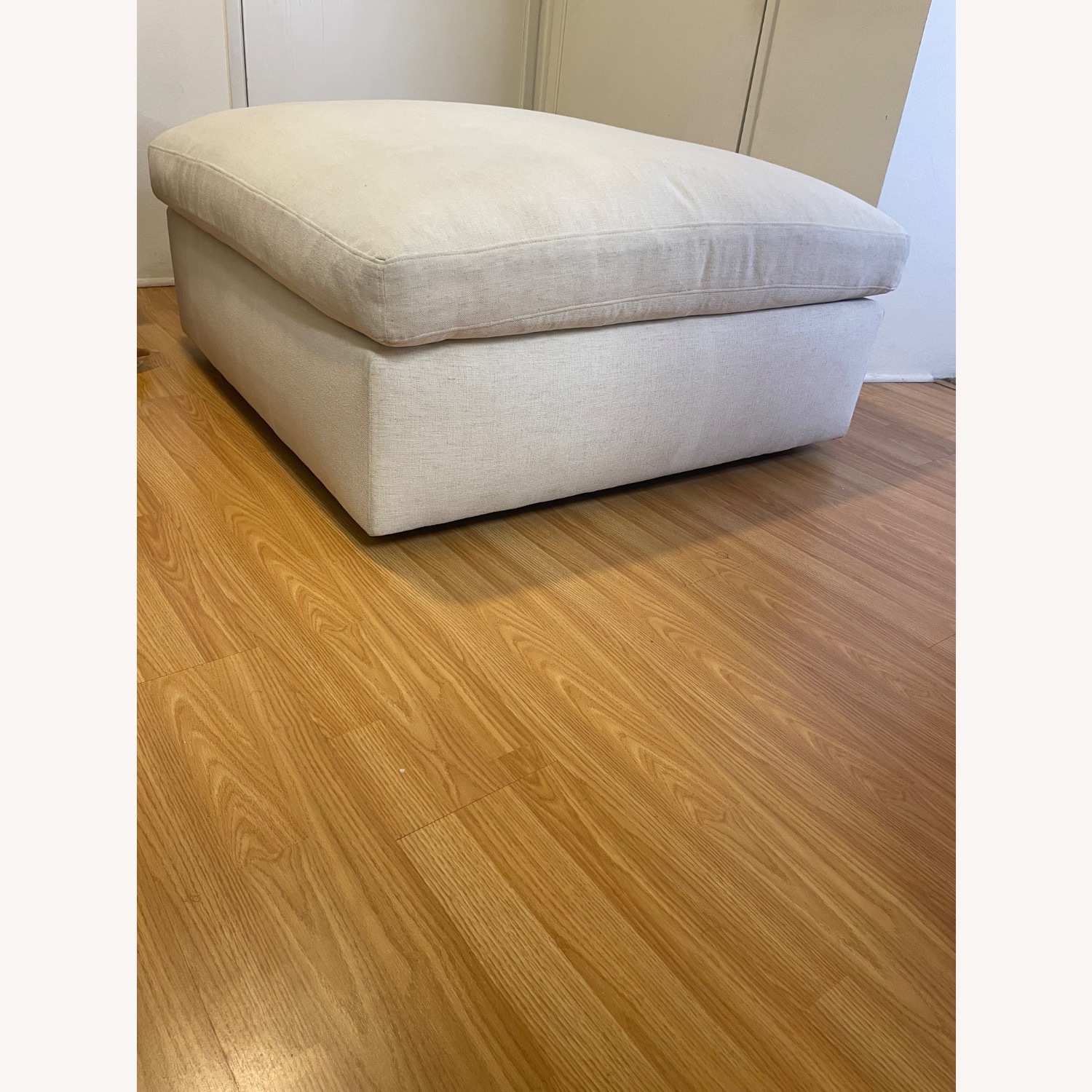 Arhaus-Ashby Neutral 2 Seater with Ottoman - image-6