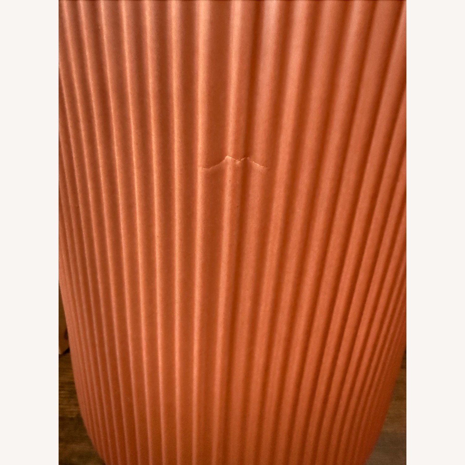 West Elm Fluted Ceramic Indoor/Outdoor Side Table - image-3