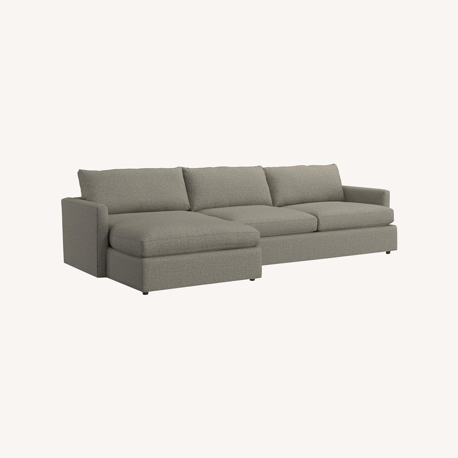 Crate & Barrel Lounge Deep Sectional - image-0