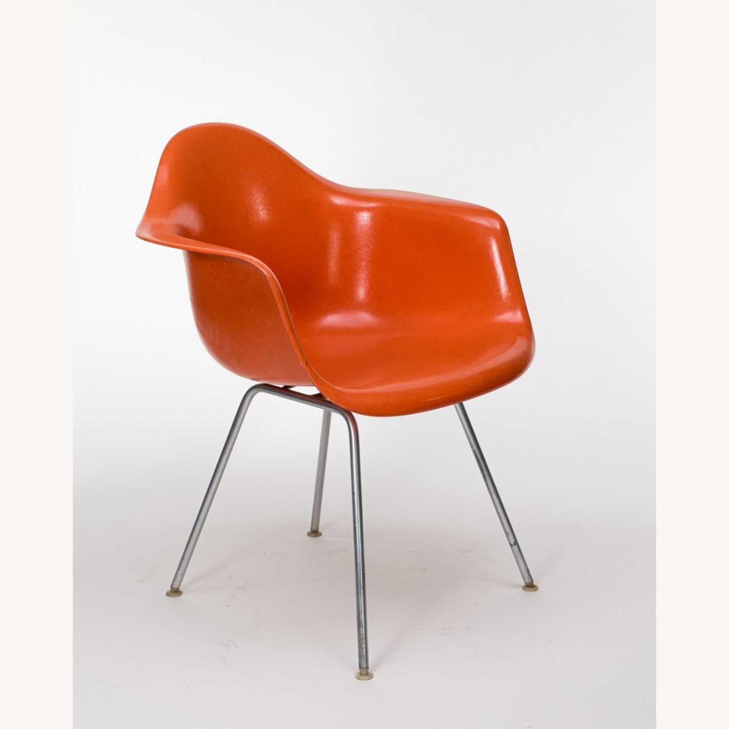 Vintage Eames Herman Miller Fiberglass Armchair - image-1