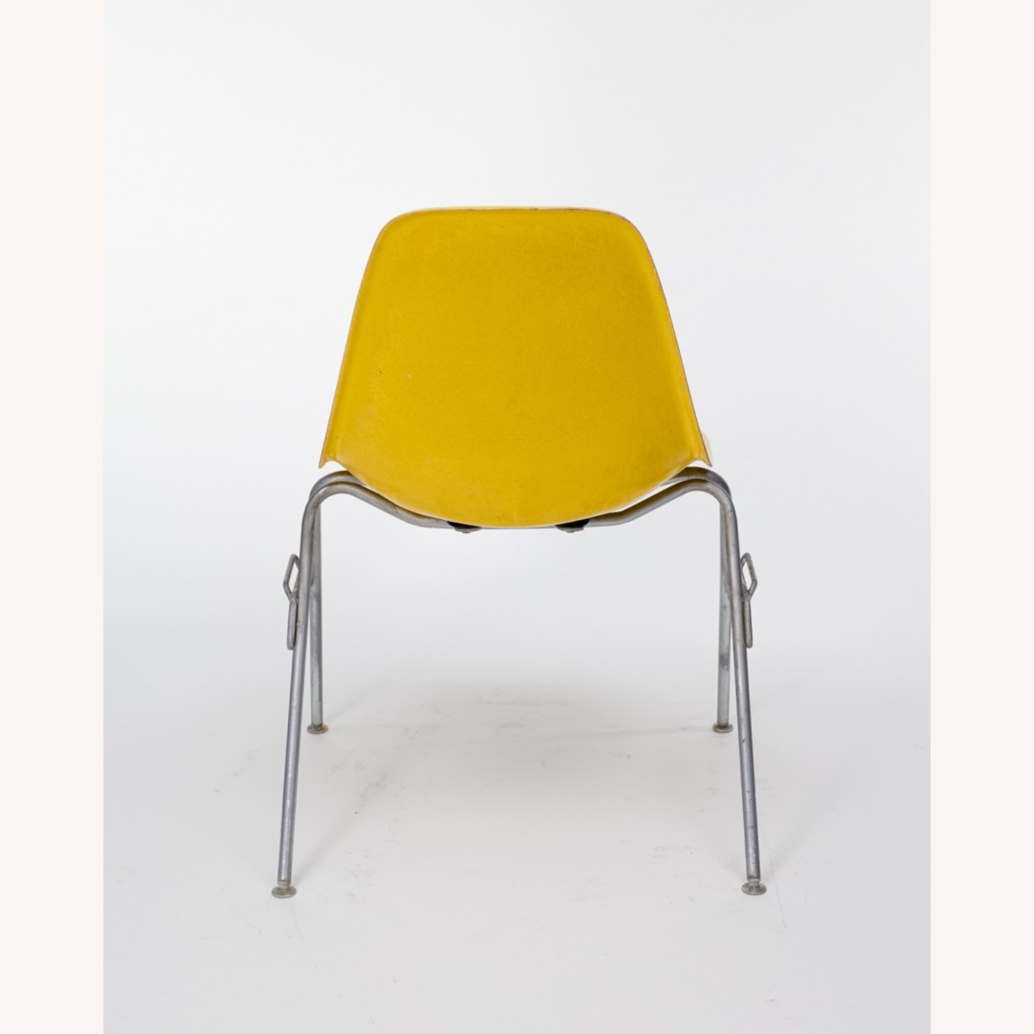 Yellow Eames Herman Miller Fiberglass Side Chair - image-6