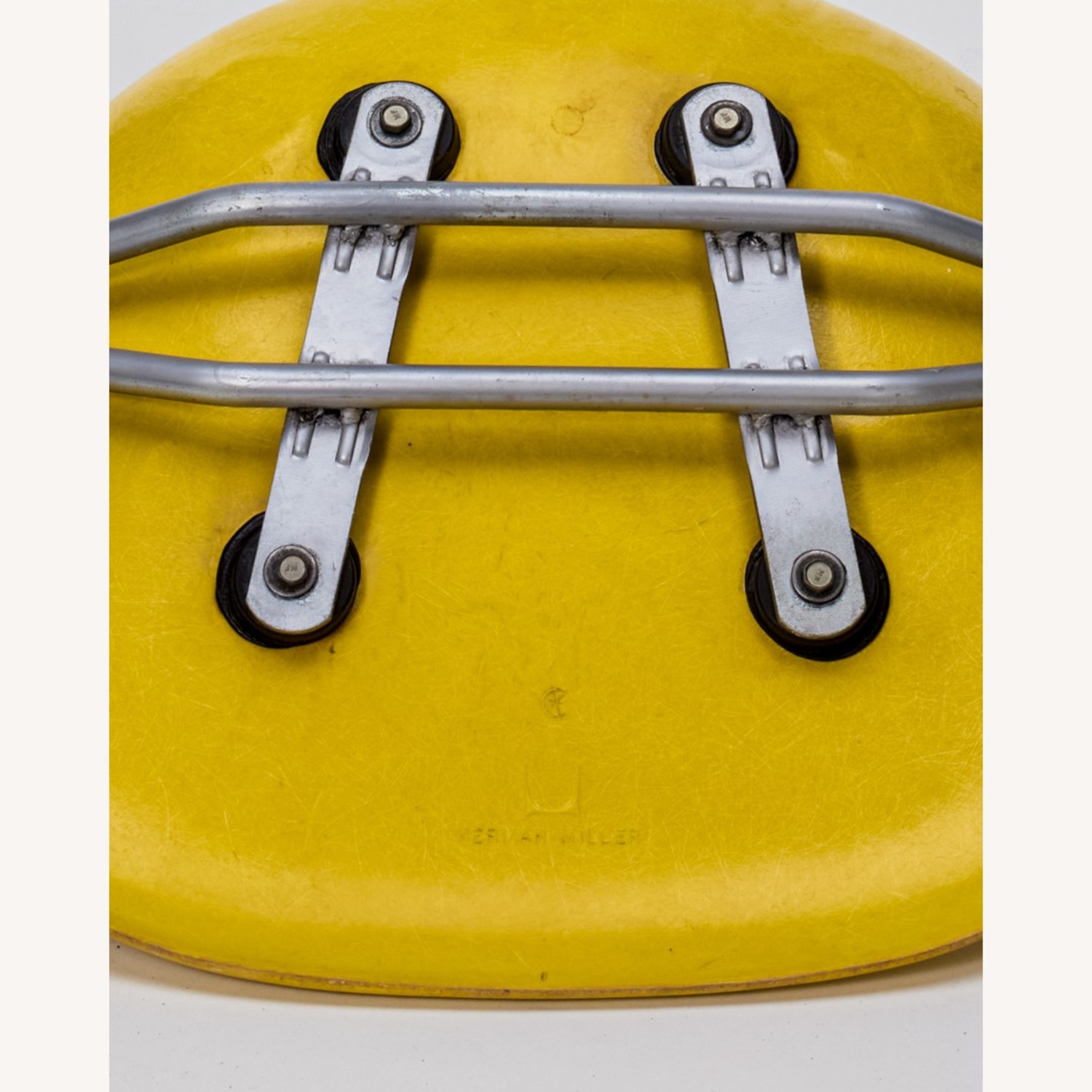 Yellow Eames Herman Miller Fiberglass Side Chair - image-5