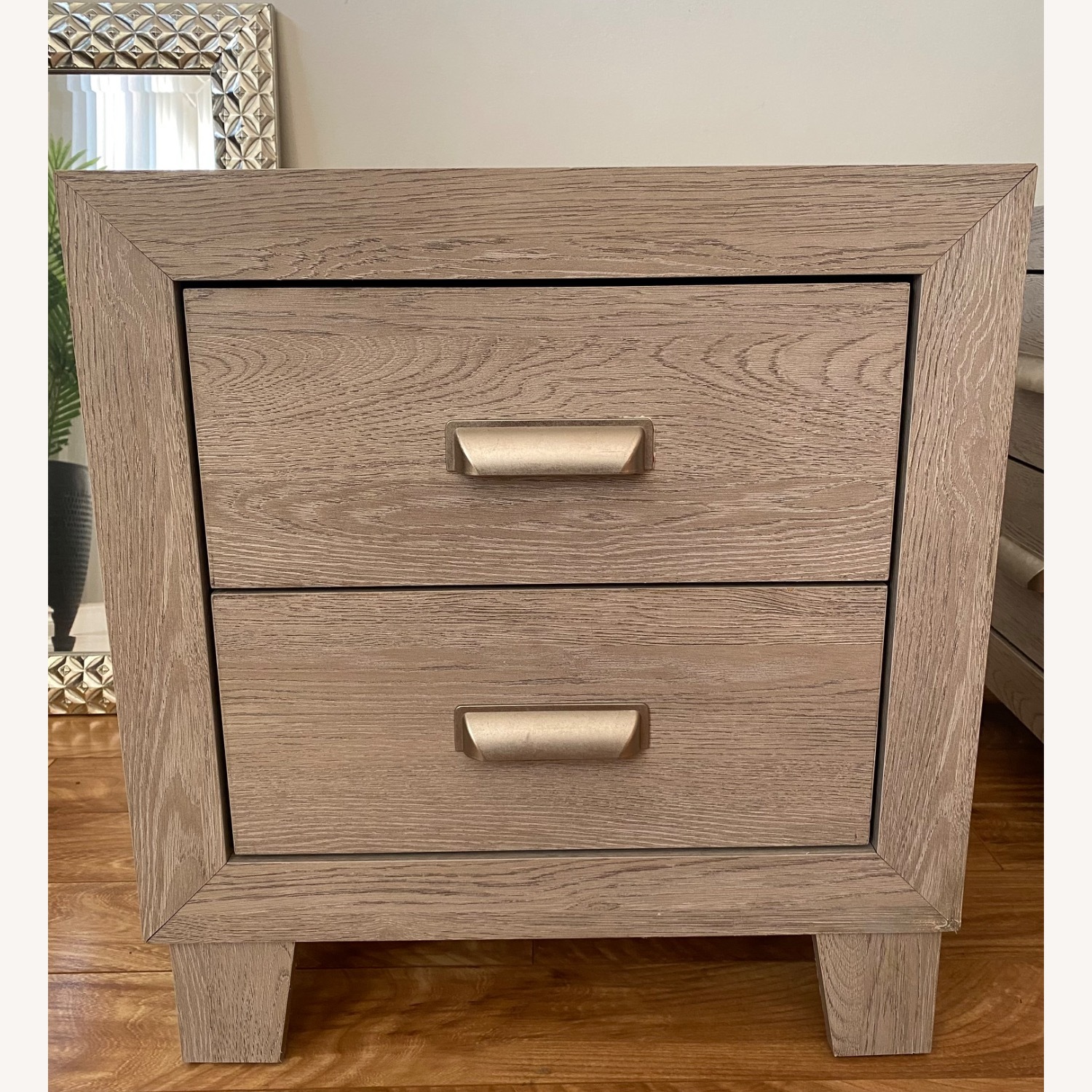 Raymour & Flanigan 2-Drawer Nightstand - image-0